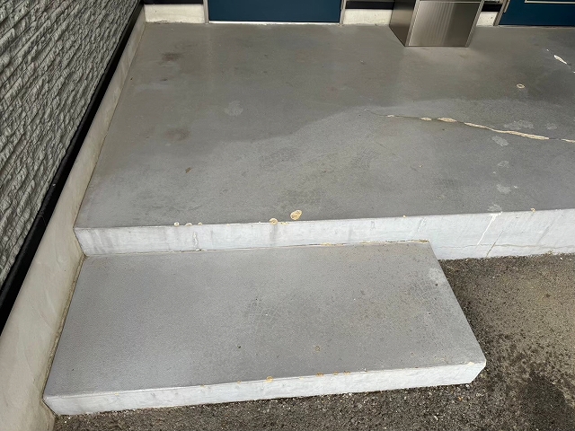 床面の防水割れ